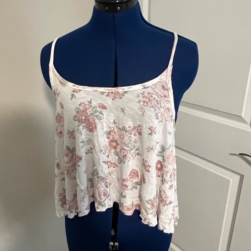 Floral crop top